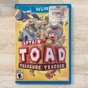 Captain Toad Treasure Tracker Nintendo Wii U Game Complete CIB